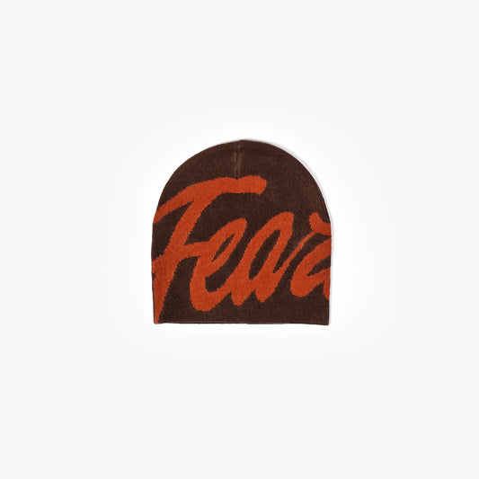 Brown Fearless Beanie - Unisex