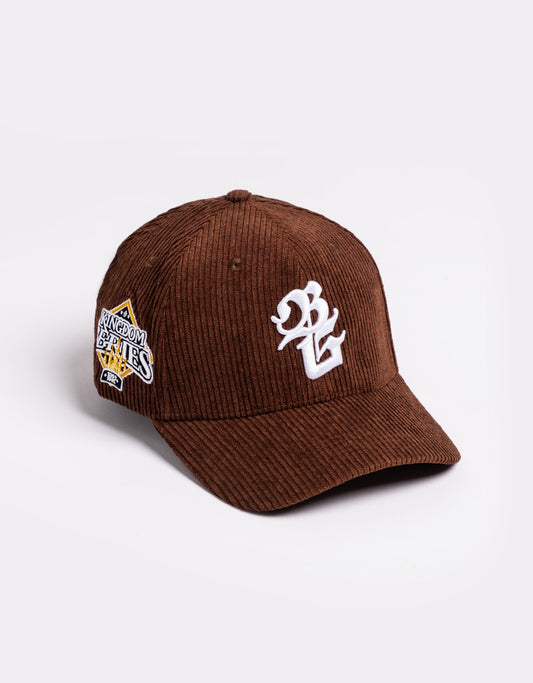 Be Glorified Kingdom Series Champions Snap Cap - Brown Corduroy